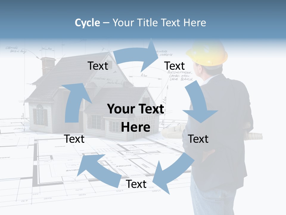 Constructor Design Plan PowerPoint Template