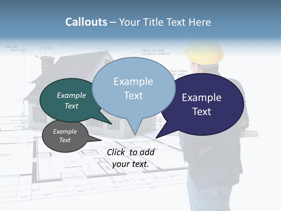Constructor Design Plan PowerPoint Template