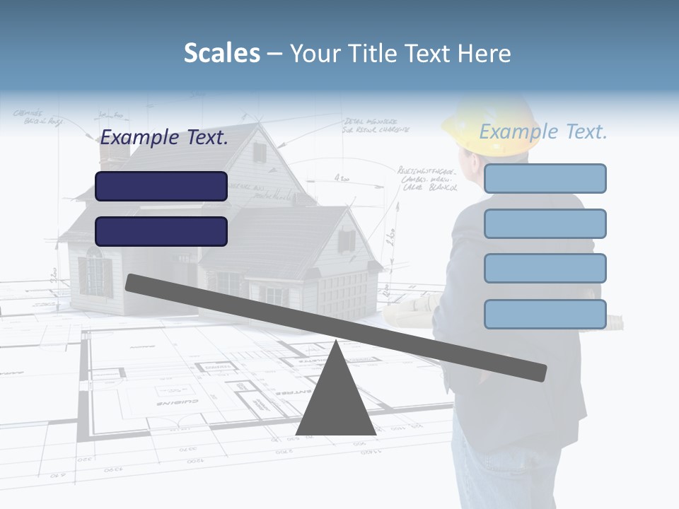 Constructor Design Plan PowerPoint Template