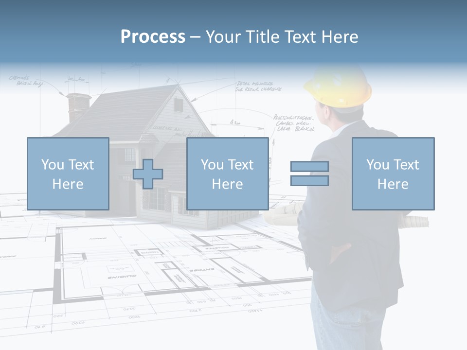 Constructor Design Plan PowerPoint Template