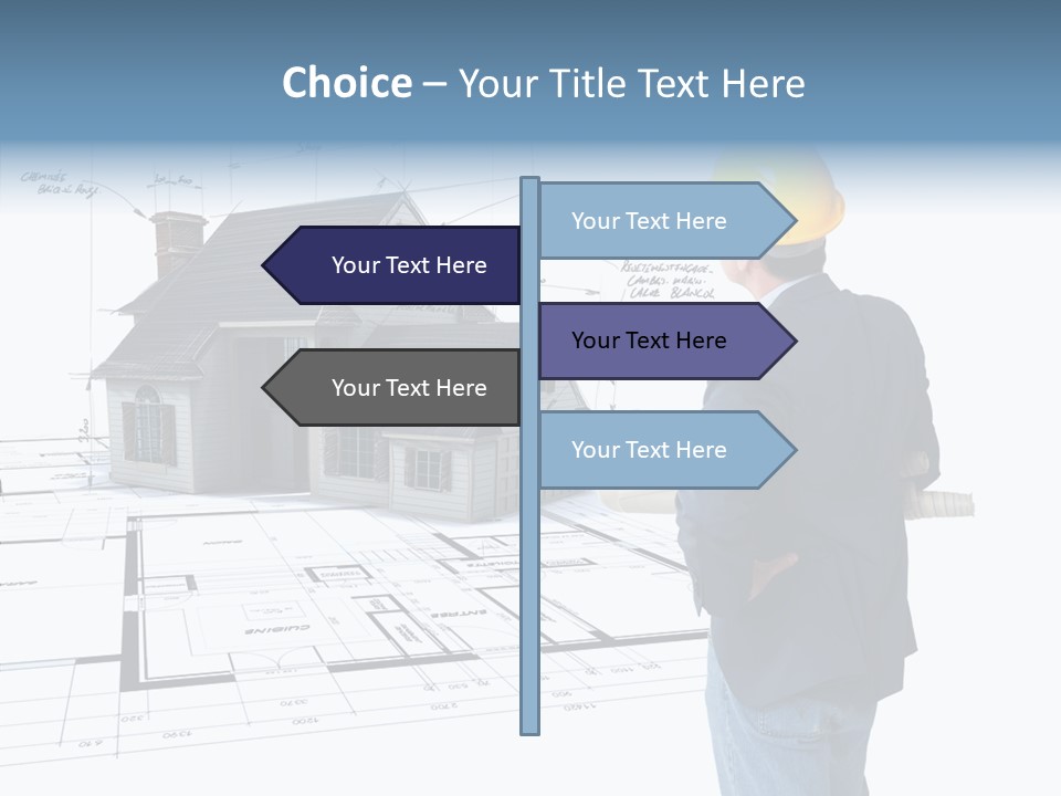 Constructor Design Plan PowerPoint Template