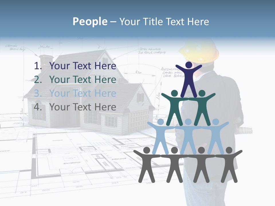 Constructor Design Plan PowerPoint Template