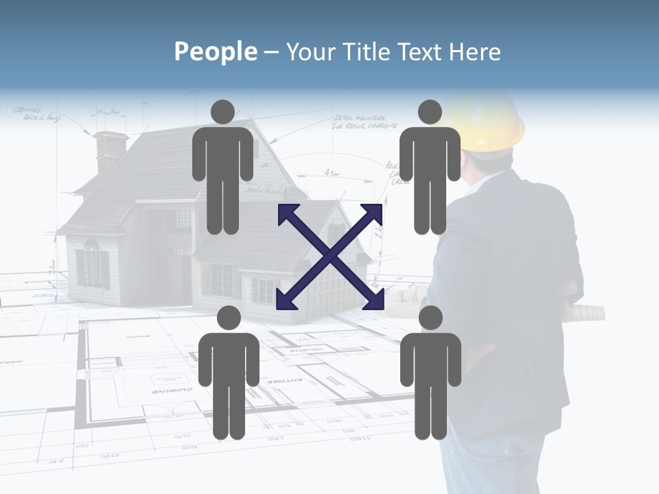 Constructor Design Plan PowerPoint Template