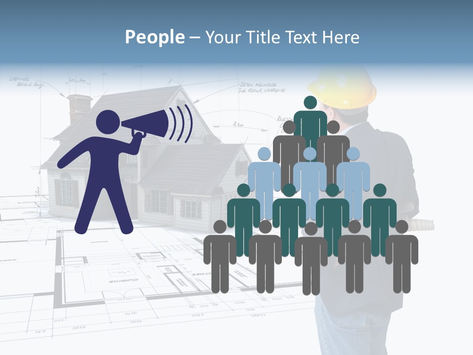 Constructor Design Plan PowerPoint Template