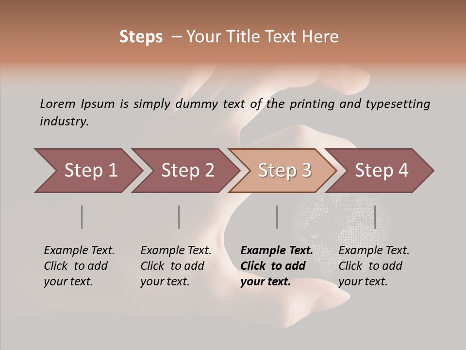 Zero Sphere Open PowerPoint Template