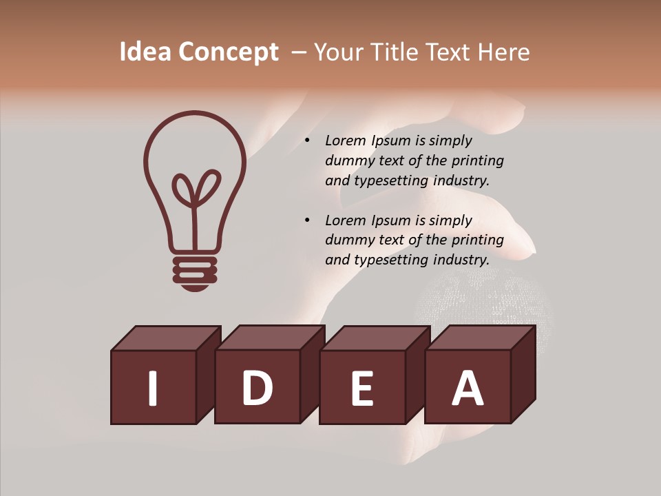 Zero Sphere Open PowerPoint Template
