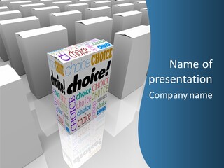 Another Tandout Differ PowerPoint Template