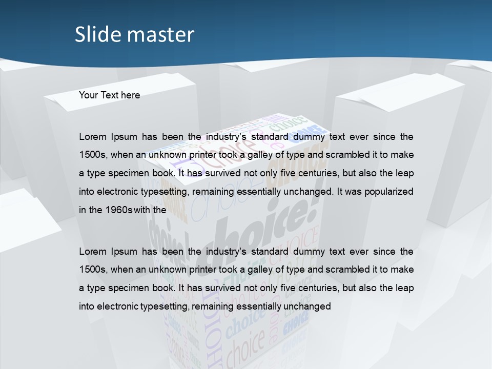 Another Tandout Differ PowerPoint Template