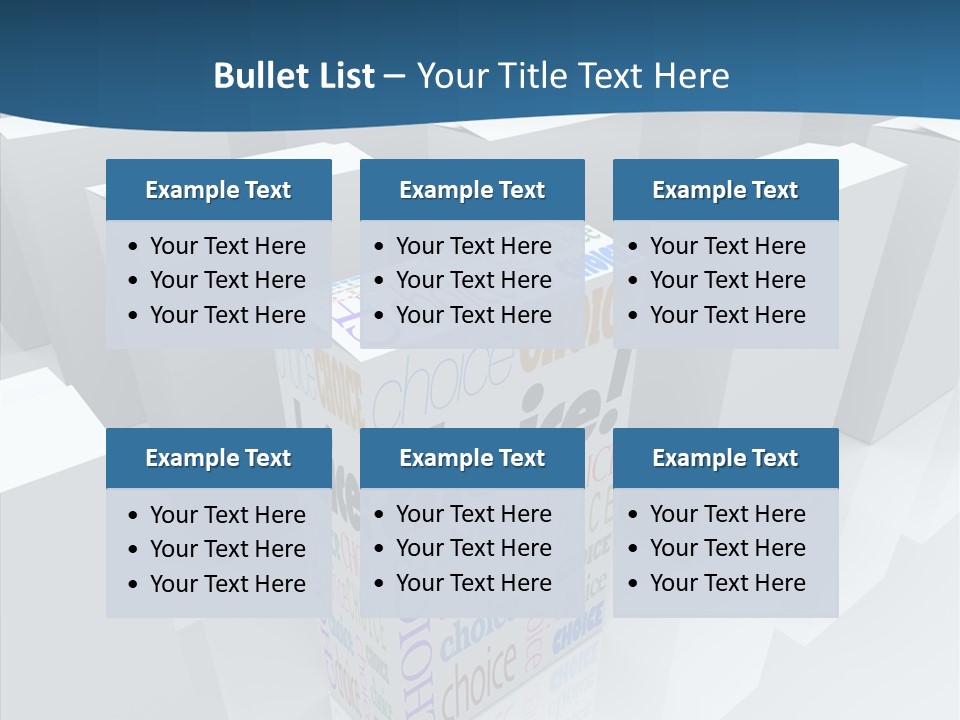 Another Tandout Differ PowerPoint Template