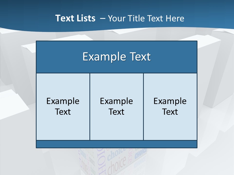 Another Tandout Differ PowerPoint Template