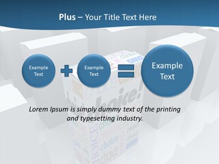 Another Tandout Differ PowerPoint Template