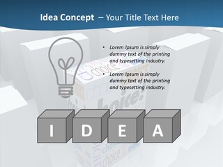 Another Tandout Differ PowerPoint Template