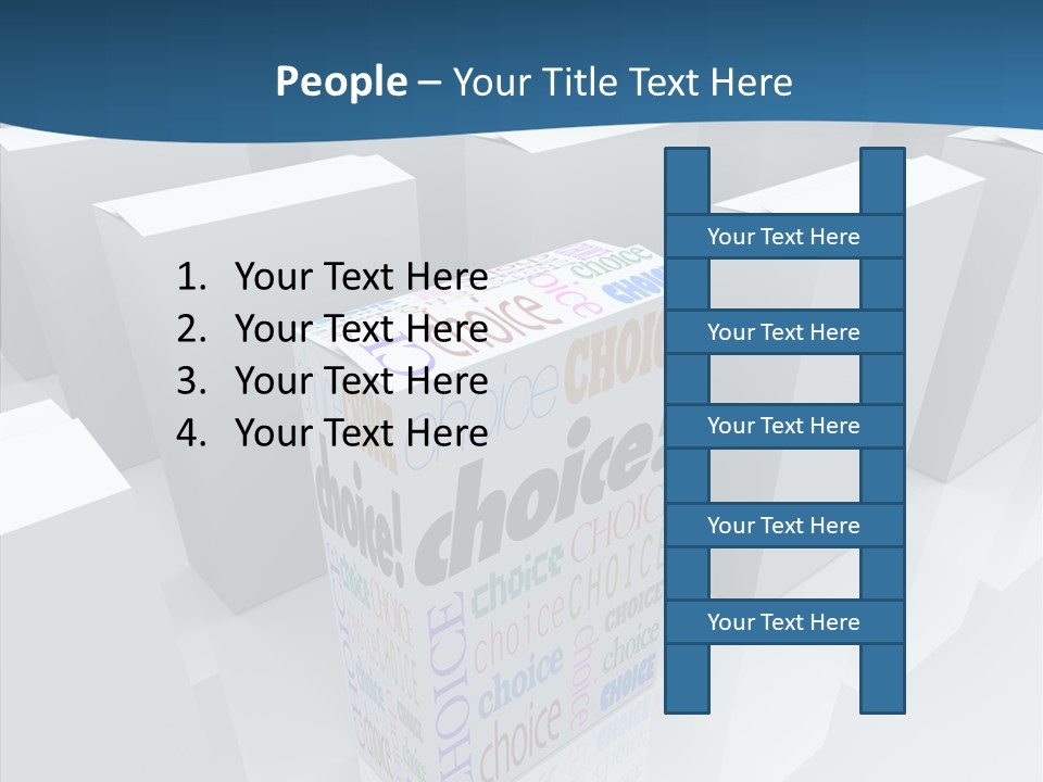 Another Tandout Differ PowerPoint Template