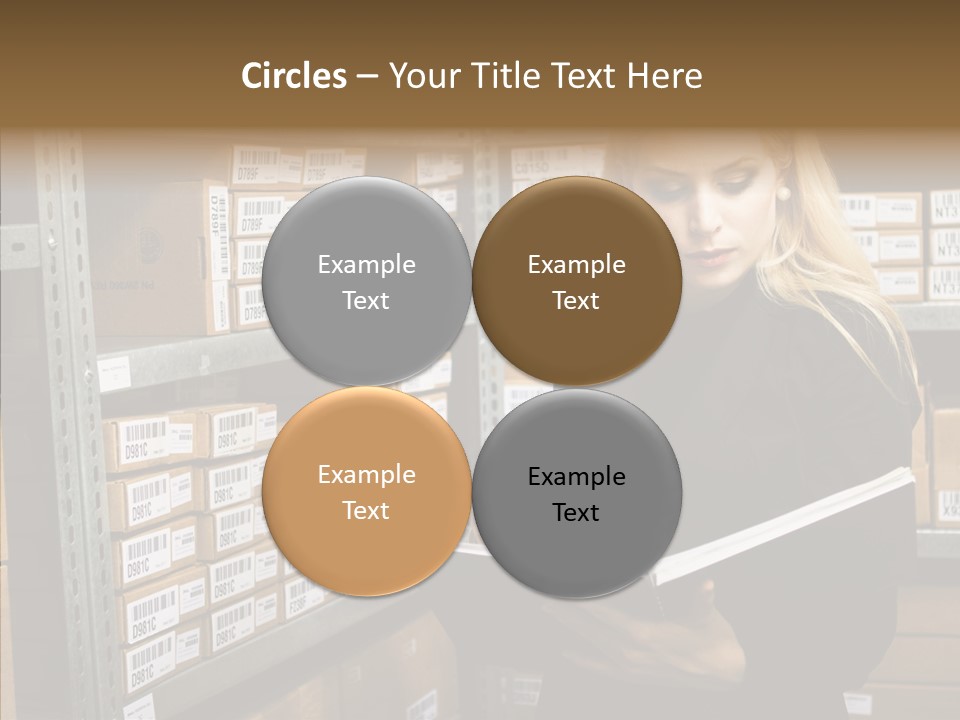 Goods Woman Sexy PowerPoint Template