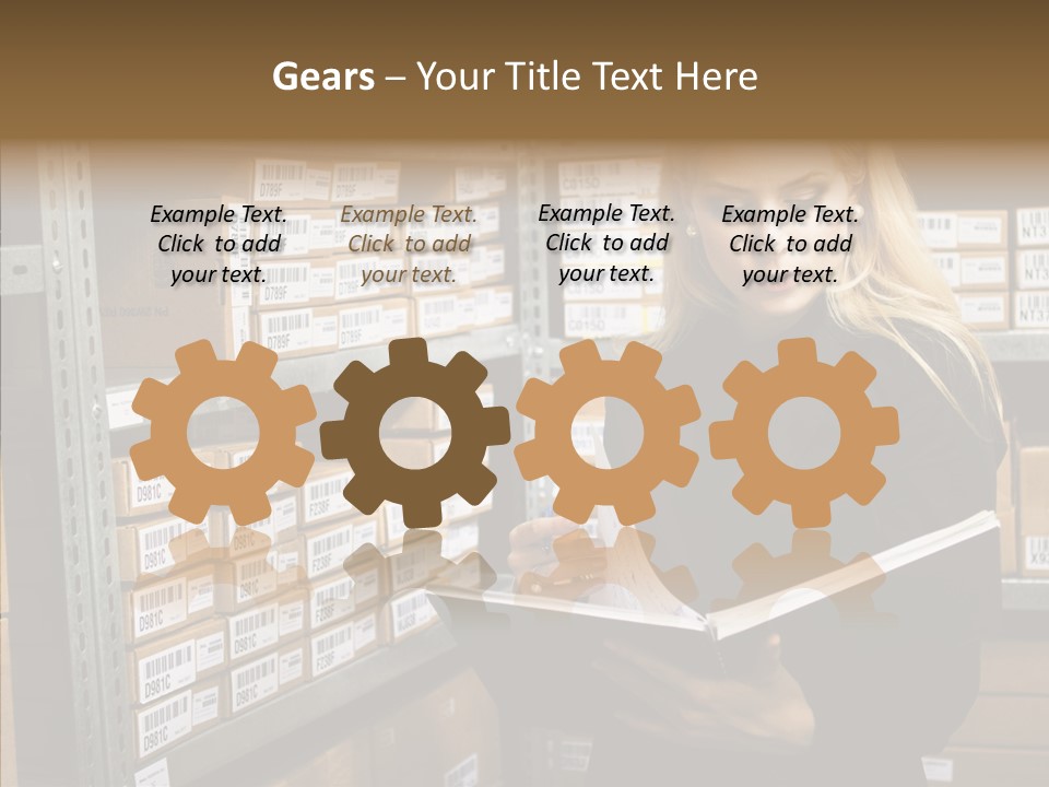 Goods Woman Sexy PowerPoint Template