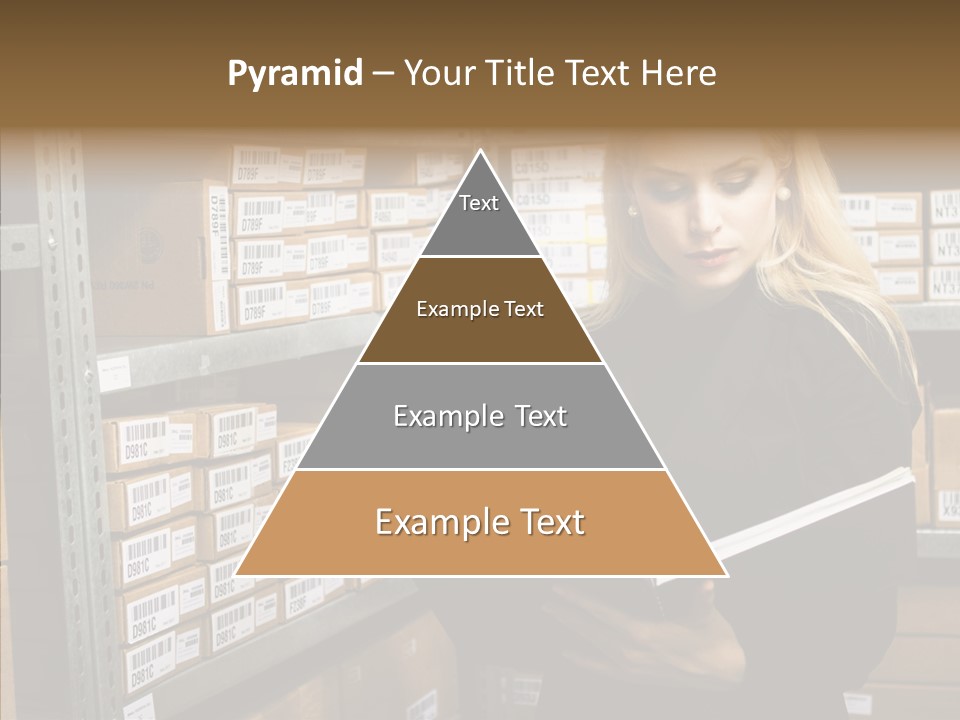 Goods Woman Sexy PowerPoint Template