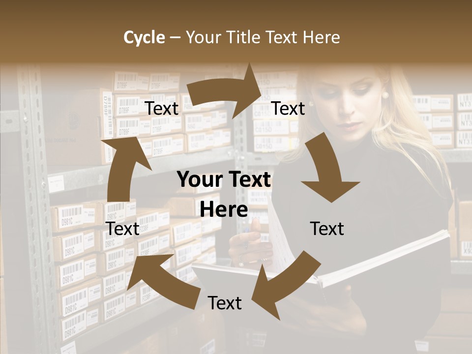 Goods Woman Sexy PowerPoint Template