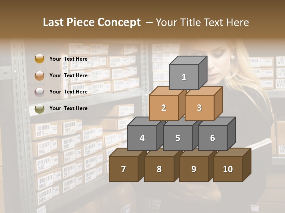 Goods Woman Sexy PowerPoint Template