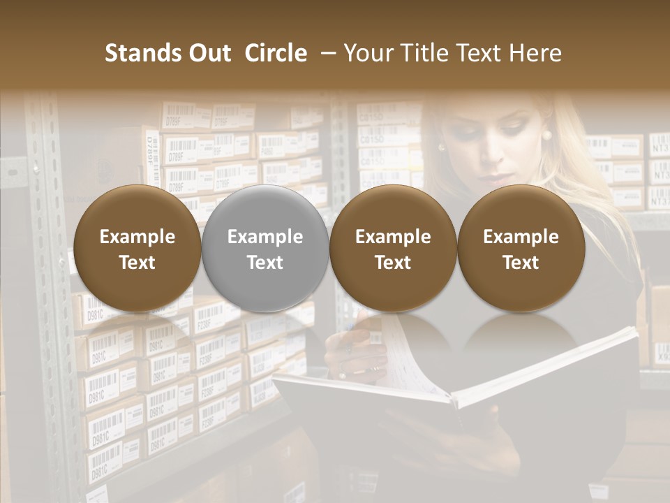 Goods Woman Sexy PowerPoint Template