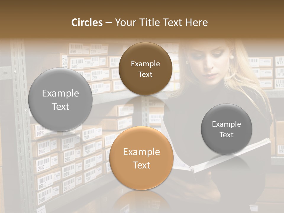 Goods Woman Sexy PowerPoint Template