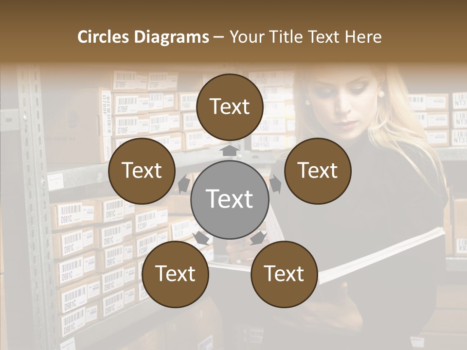Goods Woman Sexy PowerPoint Template