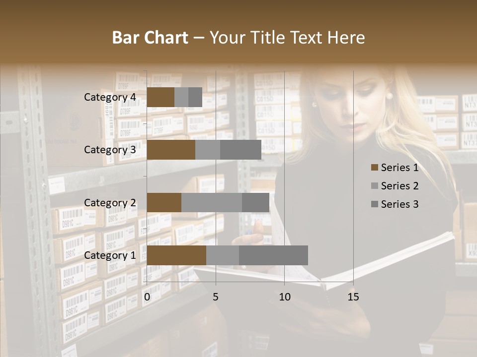 Goods Woman Sexy PowerPoint Template