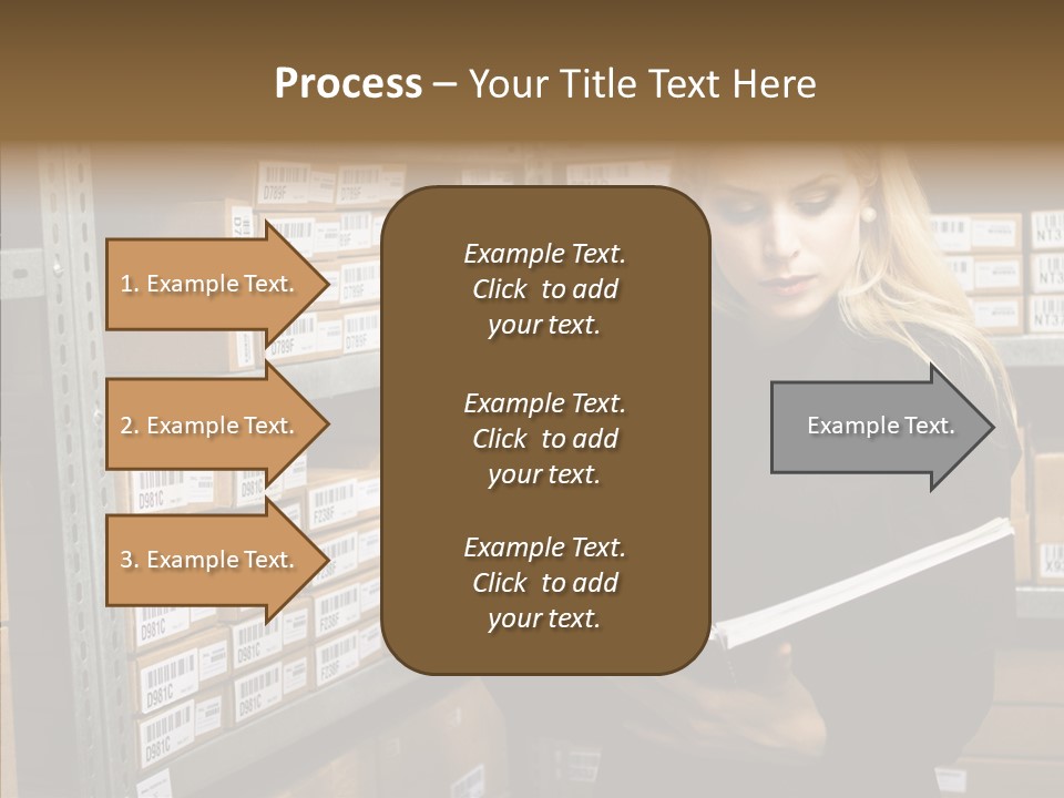 Goods Woman Sexy PowerPoint Template