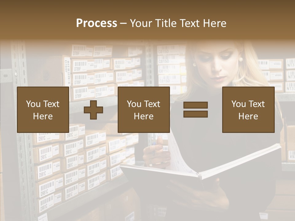 Goods Woman Sexy PowerPoint Template