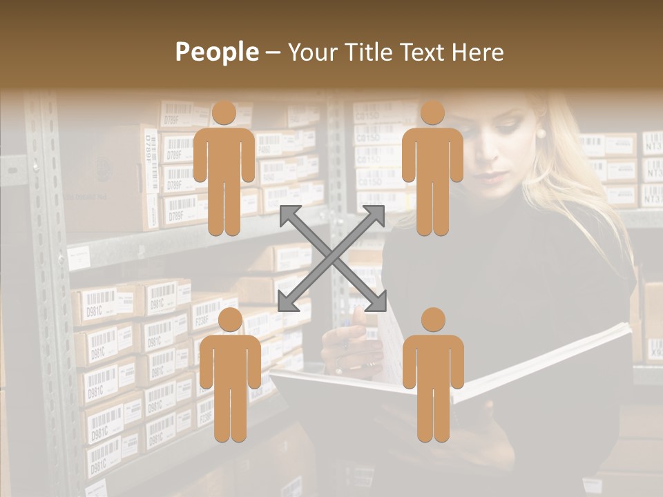 Goods Woman Sexy PowerPoint Template