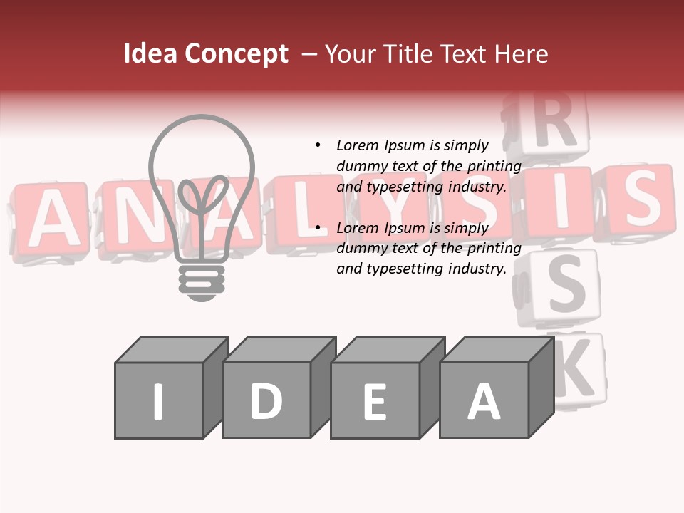 Creative Analysis Money PowerPoint Template