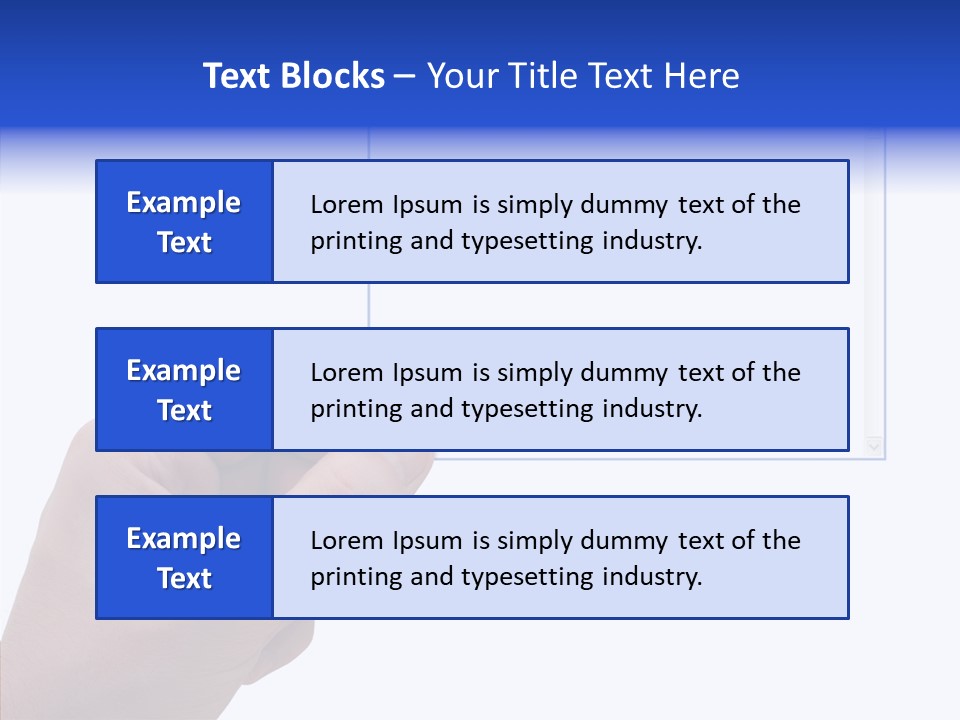 Human Career Poster PowerPoint Template