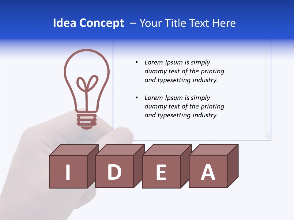 Human Career Poster PowerPoint Template