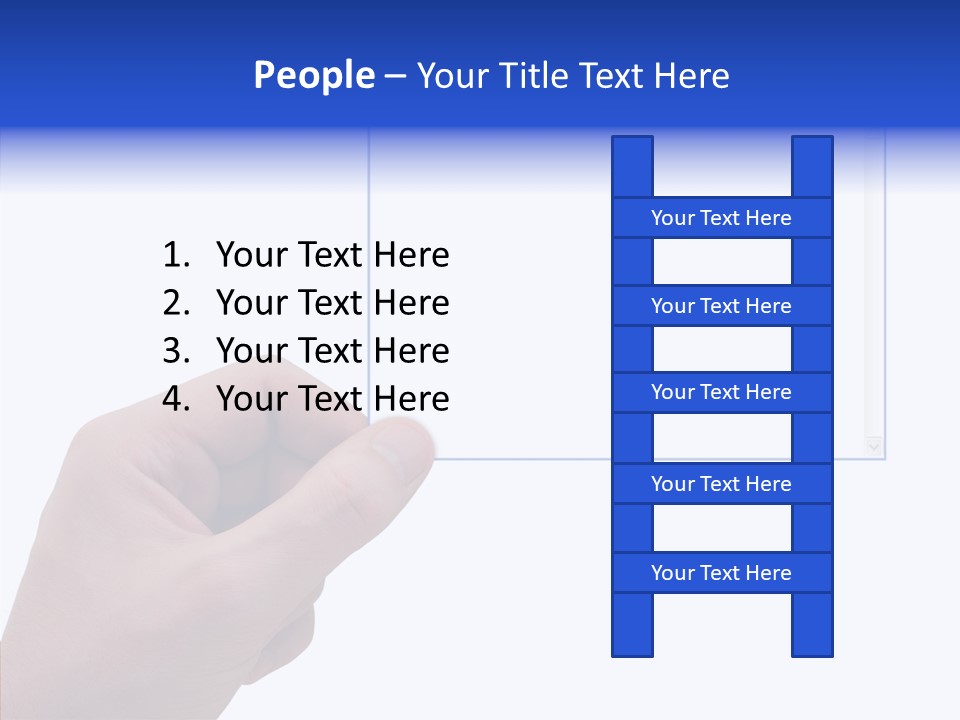 Human Career Poster PowerPoint Template