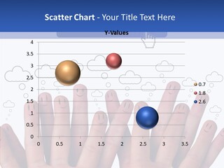 Couple Finger Group PowerPoint Template