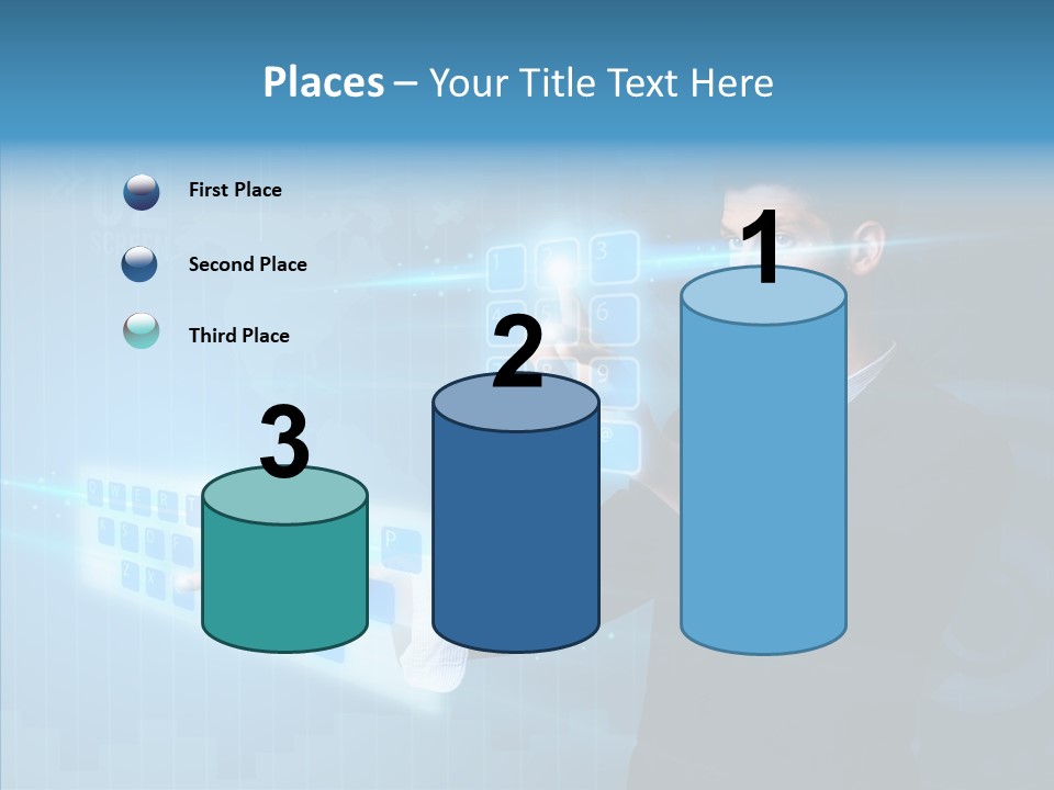Click Symbol Pad PowerPoint Template