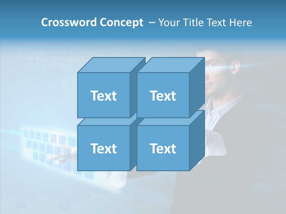 Click Symbol Pad PowerPoint Template