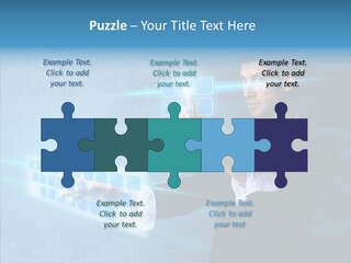 Click Symbol Pad PowerPoint Template