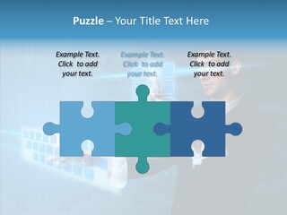 Click Symbol Pad PowerPoint Template