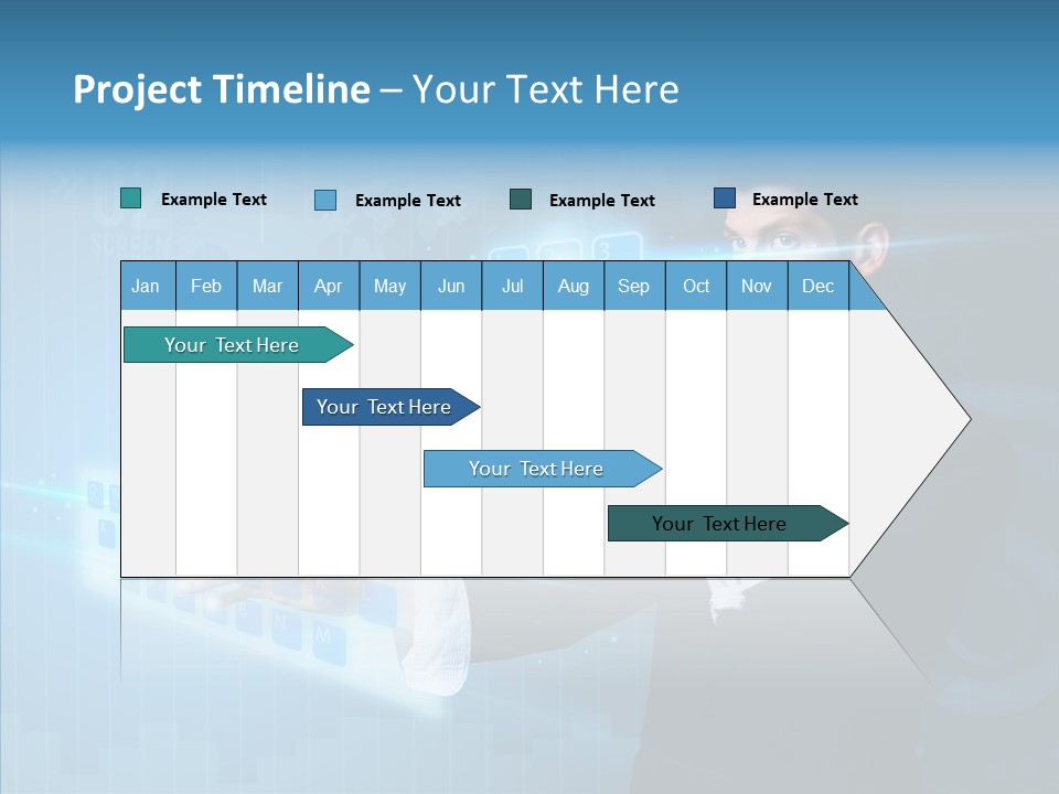 Click Symbol Pad PowerPoint Template