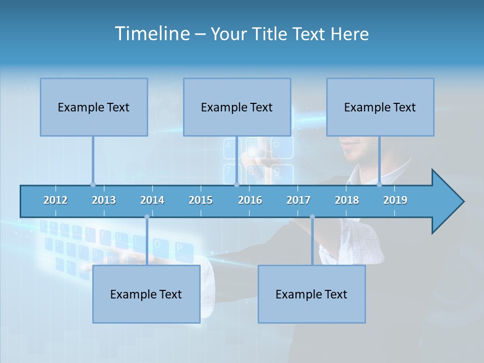 Click Symbol Pad PowerPoint Template