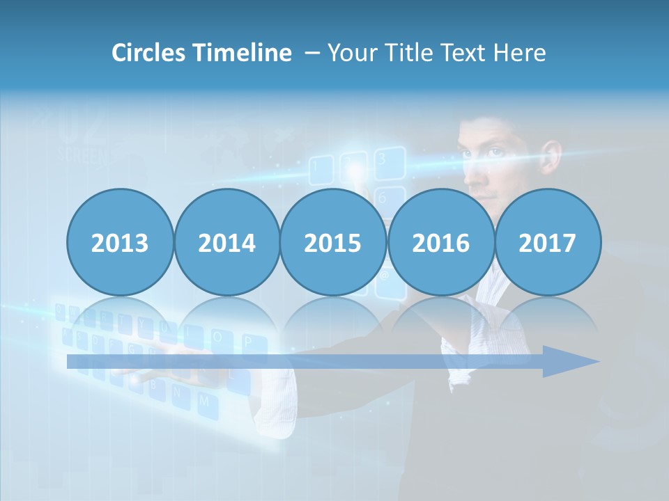 Click Symbol Pad PowerPoint Template