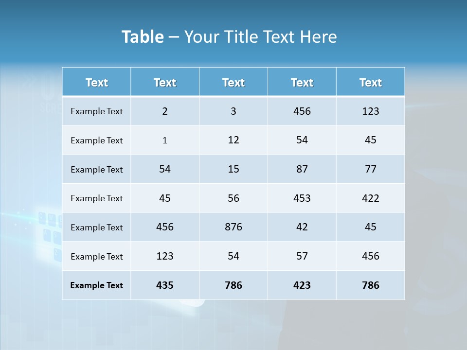 Click Symbol Pad PowerPoint Template