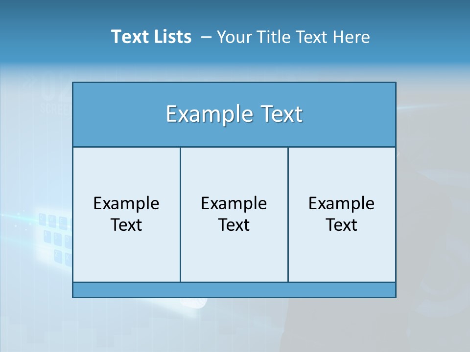 Click Symbol Pad PowerPoint Template
