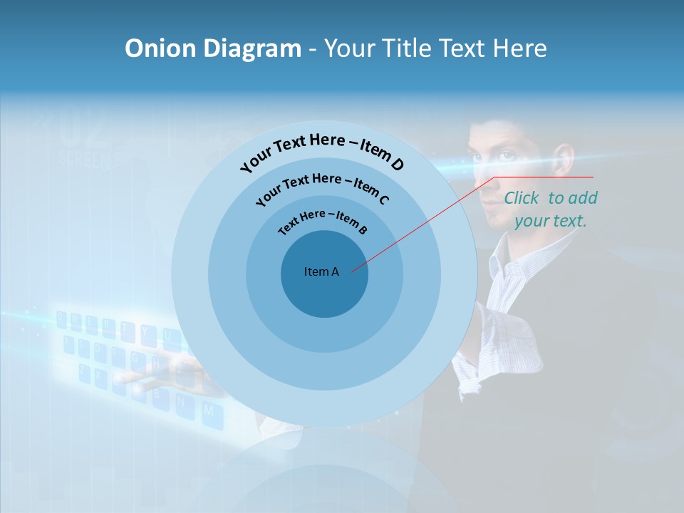 Click Symbol Pad PowerPoint Template