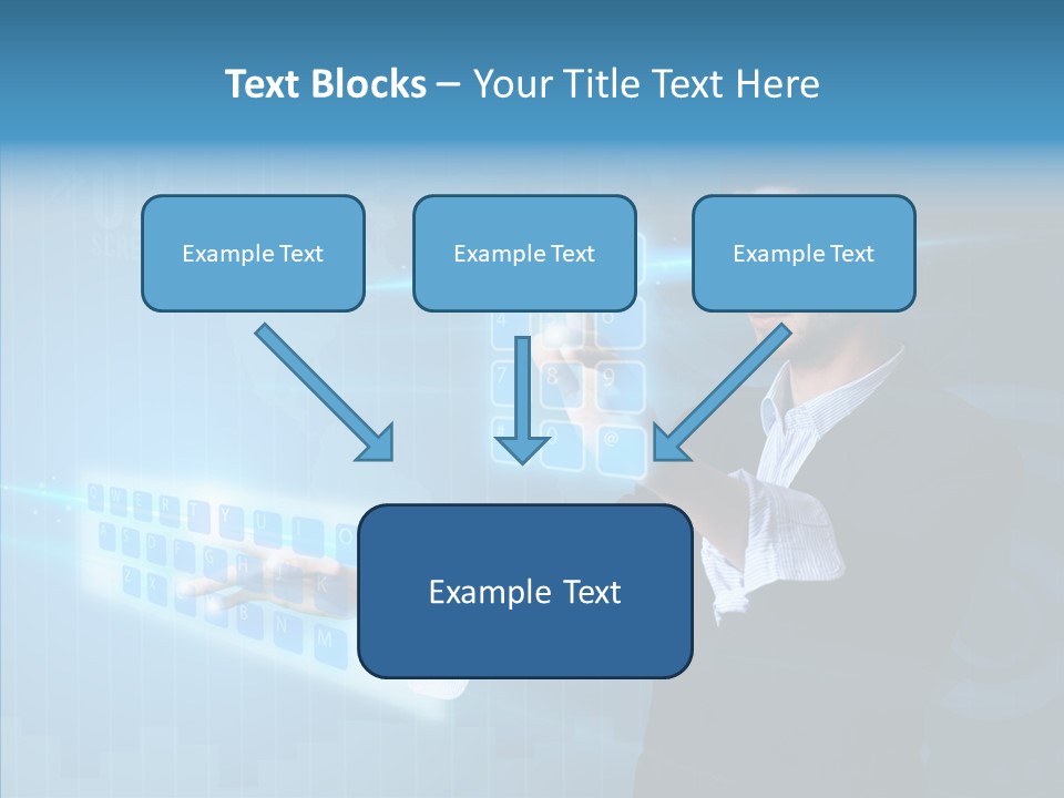 Click Symbol Pad PowerPoint Template