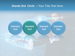 Click Symbol Pad PowerPoint Template