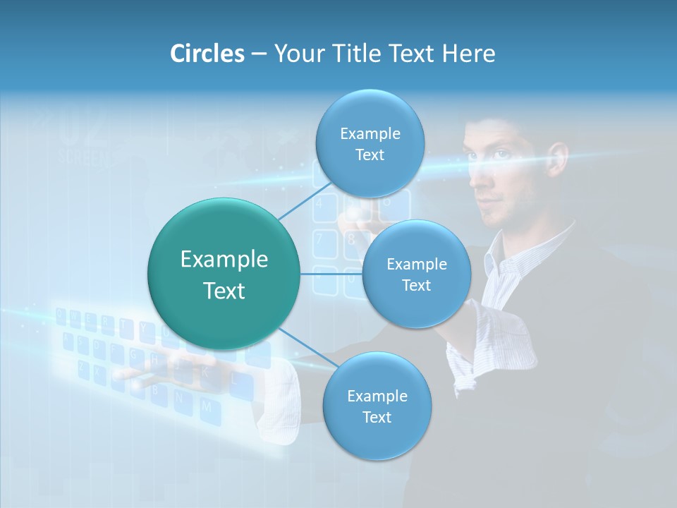 Click Symbol Pad PowerPoint Template