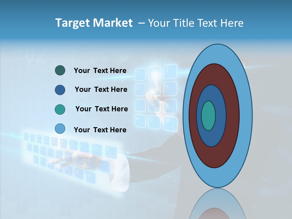 Click Symbol Pad PowerPoint Template