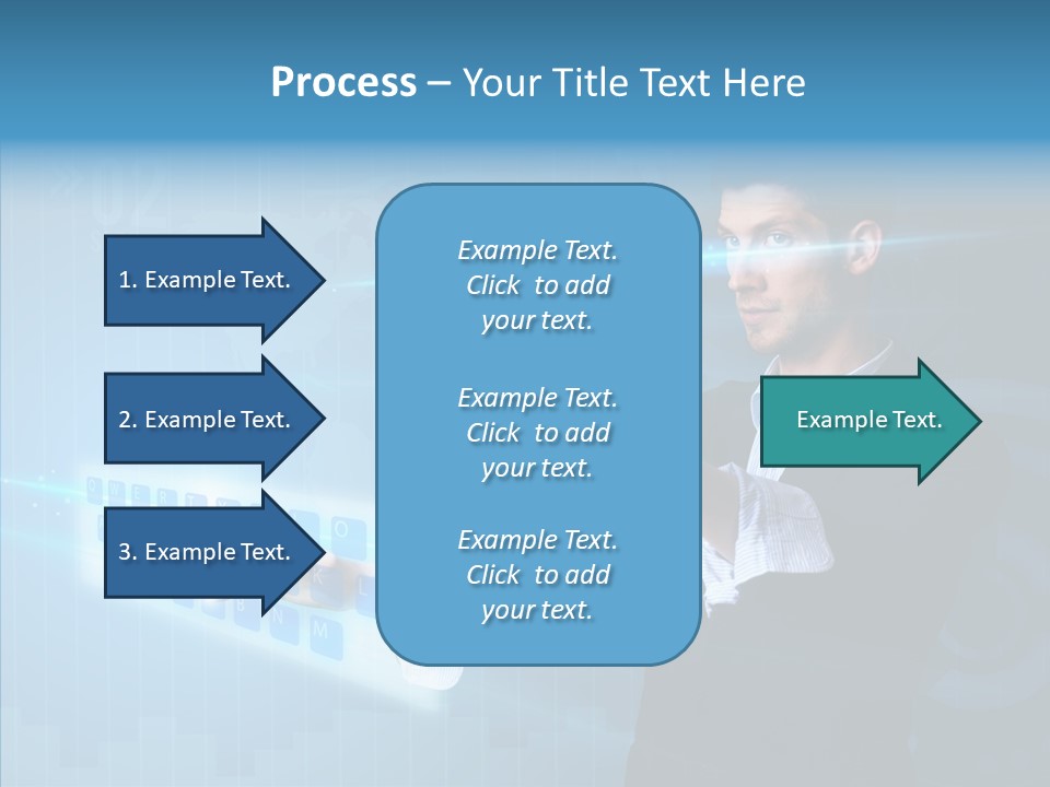 Click Symbol Pad PowerPoint Template