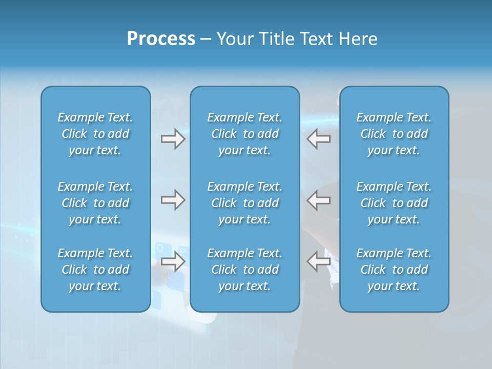 Click Symbol Pad PowerPoint Template